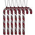 San Francisco 49ers Candy Cane Ornament Set