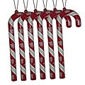 Ohio State Buckeyes Candy Cane Ornament Set