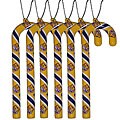 LSU Tigers Candy Cane Ornament Set