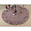 Cream Tartan Plaid Treeskirt