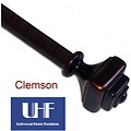 Clemson 48 to 88-inch Telescoping Curtain Rod