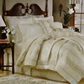 Bellagio 22-piece Ivory Bedding Ensemble