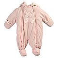 Absorba Infant Girl's Poplin Bear Bodysuit