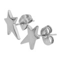 Stainless Steel Star Earrings