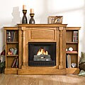 Grenoble Plantation Oak Gel Fireplace