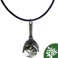 Sterling Silver Eclipse Necklace (Israel)