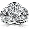 14k Gold 1ct TDW Diamond Bridal Rings Set (G-H, I1-I2)