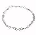 Stainless Steel Heart Link Necklace