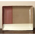 Sango Gold Dust Sienna 12.5-inch Rectangular Platter