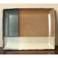 Sango Gold Dust Green 12.5-inch Rectangular Platter