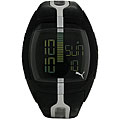 Puma Jump LCD Dial and Black Strap Watch