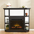 Bradley Black Electric Fireplace