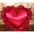 Marilyn Satin Heart-shaped Pillow