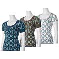 Sweet Child Junior's Waffle Knit 5-button Henley Top