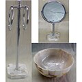 Capiz Bathroom Accessory Set