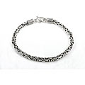 Sterling Silver Bali Style Bracelet