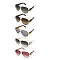 Fendi FS 411 Aviator Sunglasses with Buckle