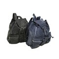 Piel Leather Denim-look Backpack