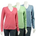 Tehama Women's Cashmere V-neck Sweater