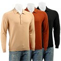 Tehama Men's Cashmere Polo Sweater