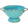 Calypso Basics 1.5-quart Turquoise Colander