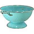 Calypso Basics 3-quart Turquoise Colander