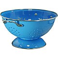 Calypso Basics 3-quart Azure Blue Colander