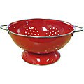Calypso Basics 7-quart Red Colander