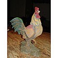 Rooster Decorative Sculpture