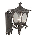 Caldera Large 3-light Wall Lantern