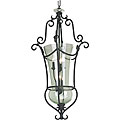 Pienza 6-light Ebony Pearl Foyer Chandelier