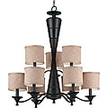 Accolade Bronze 9-light Chandelier