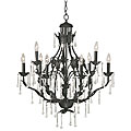 Balloon 9-light Bronze Finish Chandelier