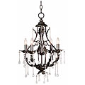 Balloon 4-light Bronze Finish Chandelier
