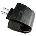 AC Wall Plug to 12V DC Auto Plug GPS Power Adapter
