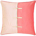 Chinese Ties Pink Pillow Sham