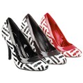 Misbehave by Adi Women's Basketweave Pumps