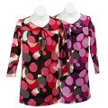 Jonathon Martin Girl's Long-sleeve Dot Dress
