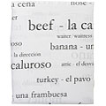 250 Spanish Words Shower Curtain