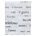 250 Italian Words Shower Curtain