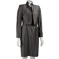 FINAL SALE Anne Klein Women's Onyx Belted Dress Suit