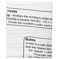 SAT Math Concepts Shower Curtain