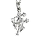 Sterling Silver Cheerleader Necklace