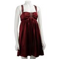 OC by Oleg Cassini Women's Empire Halter Dress