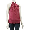 Walter Women's Chiffon Ruffle Party Top