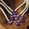 Pearl and Amethyst 'Timeless Treasures' Necklace (India)
