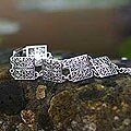Sterling Silver 'Magical Windows' Bracelet (Indonesia)