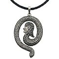 Sterling Silver 'Serpent Prince' Necklace (Indonesia)