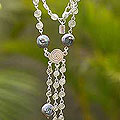 Pearl Necklace 'Magic Spiral' (Peru)