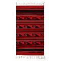 Mexican Zapotec 'Dusk' Wool Rug (2' x 3'5)